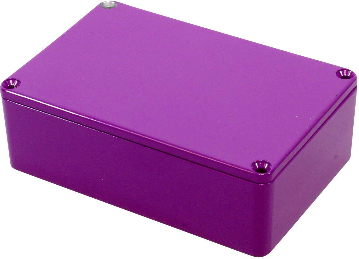 Hammond Electronics 1590B3PR Universele behuizing 116 x 77 x 38 Aluminium spuitgietwerk Lila 1 stuk(s)