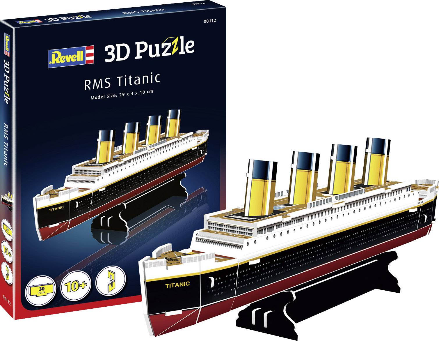 Revell 00112 3D-Puzzle RMS Titanic Aantal puzzelstukjes: 30