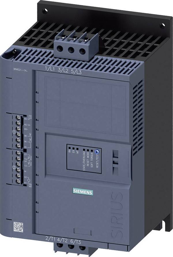 Siemens 3RW5213-1AC14 3RW52131AC14 mekani pokretač Snaga motora bei 400 V 5.5 kW Snaga motora kod 230 V 3 kW 200 V, 480 V Nazivna struja 13 A