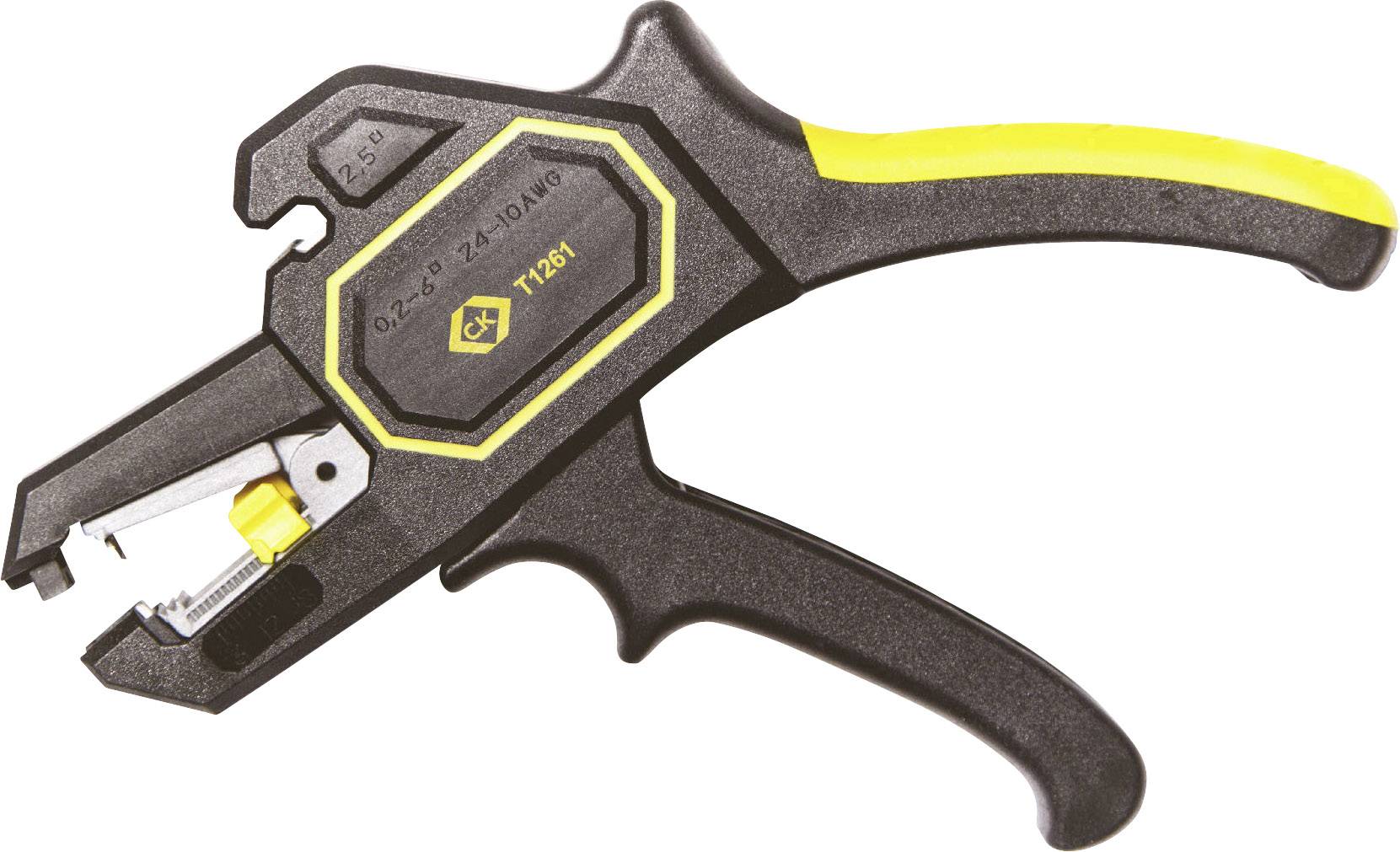 C.K T1261 T1261 Stripgereedschap Incl. verwisselbaar mes 0.2 tot 6 mm² 10 tot 24 AWG 18 mm (max) Geschikt voor merk C.k afbeelding