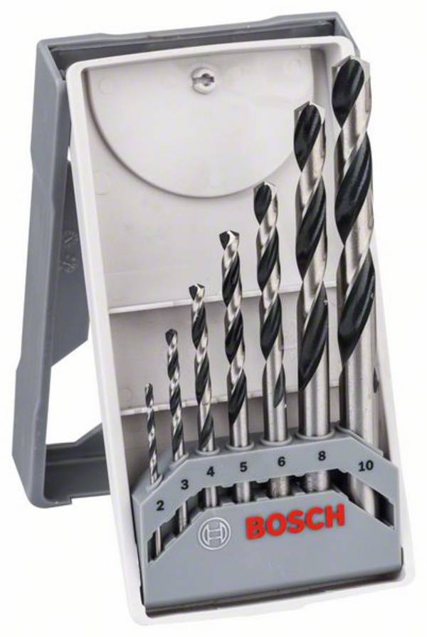 Bosch Accessories 2608577347 2608577347 HSS metal-spiralno svrdlo-komplet 7-dijelni 2 mm, 3 mm, 4 mm, 5 mm, 6 mm, 7 mm, 8 mm, 9 mm, 10 mm 1 Set