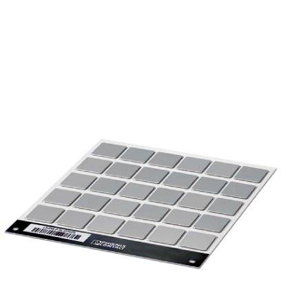 Phoenix Contact 0804298 LS-EMLP-AL (27X27) Apparaatmarkering Montagemethode: Plakken Markeringsvlak: 27 x 27 mm Aluminium Aantal markeringen: 150 5 stuk(s)