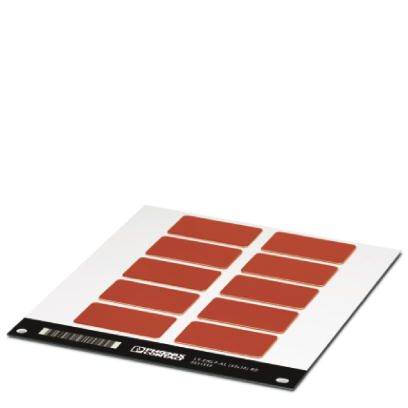 Phoenix Contact 0831598 LS-EMLP-AL (60X30) RD Apparaatmarkering Montagemethode: Plakken Markeringsvlak: 60 x 30 mm Rood Aantal markeringen: 50 5 stuk(s)