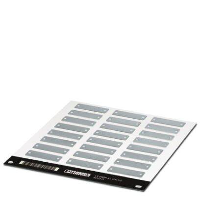 Phoenix Contact 0831615 LS-EMSP-AL (39X15) Apparaatmarkering Montagemethode: Schroeven, Nieten Markeringsvlak: 39 x 15 mm Aluminium Aantal markeringen: 120 5