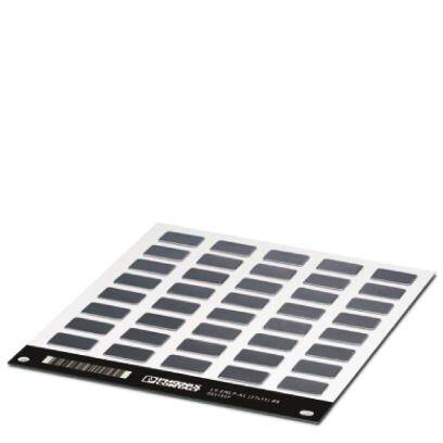 Phoenix Contact 0831669 LS-EMP-AL (27X15) BK Apparaatmarkering Montagemethode: Vergrendelen Markeringsvlak: 27 x 15 mm Zwart Aantal markeringen: 200 5 stuk(s)