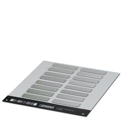Phoenix Contact 1031604 LS-EMLP-V4A (60X15) Apparaatmarkering Montagemethode: Plakken Markeringsvlak: 60 x 15 mm Zilver Aantal markeringen: 80 5 stuk(s)