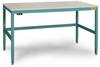 Manuflex LC3113.5021 ESD ESD radni stol CANTOLAB Spezial s gumenom pločom, ŠxDxV = 2000 x 800 x 752-952 mm vodeno-plava