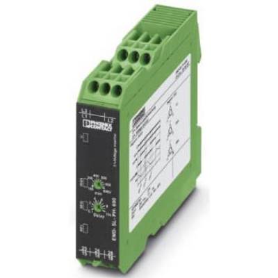 Zeleni elektronički modul s razvodnim shemama i gumbima za podešavanje na prednjoj strani, vjerojatno uređaj za upravljanje ili nadzor.