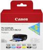 Canon tinta PGI-550PGBK/CLI-551 Multipack original kombinirano pakiranje foto crna, cijan, purpurno crven, žut, crna, siv 6496B005 tinta