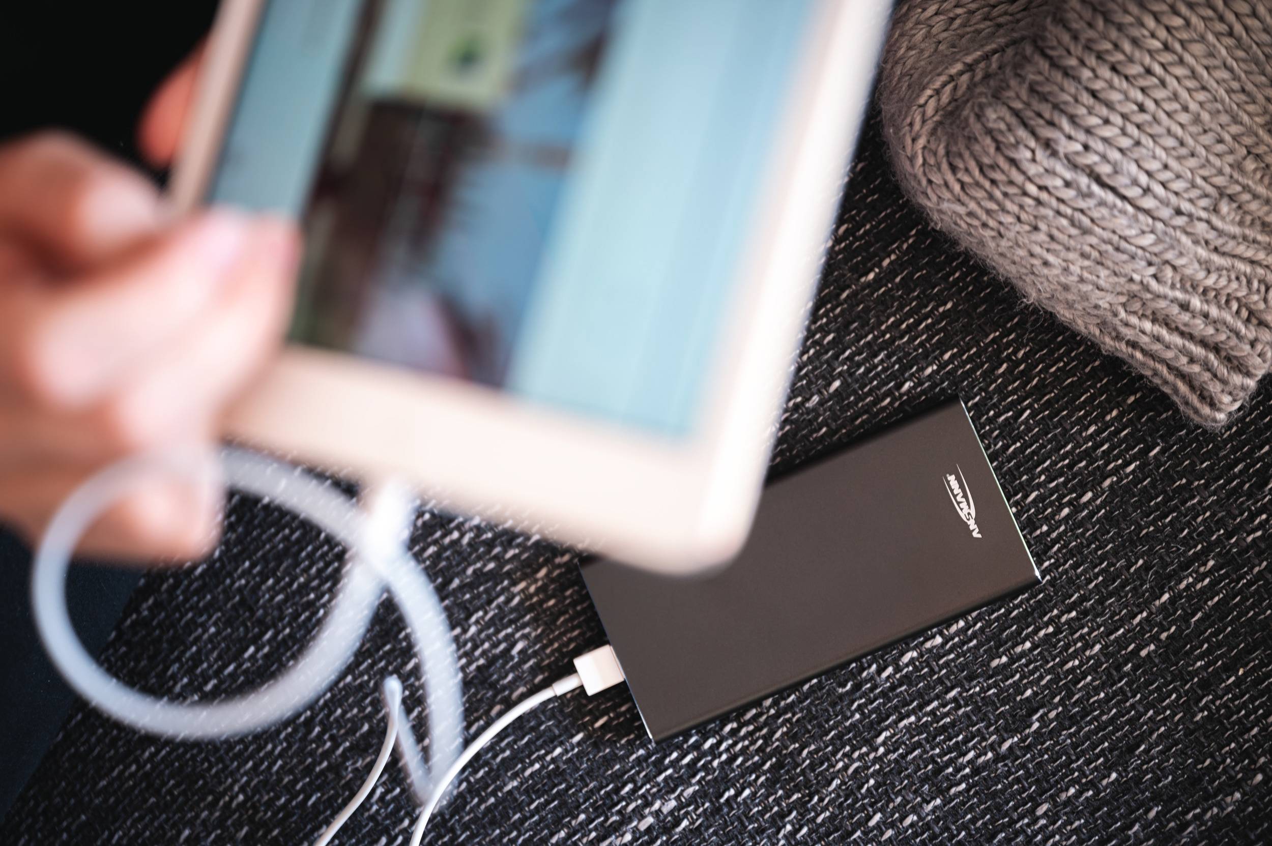 Ansmann 20Ah PD powerbank (rezervna baterija) 20000 mAh Power Delivery, Quick Charge 3.0 LiPo crna prikaz statusa-2