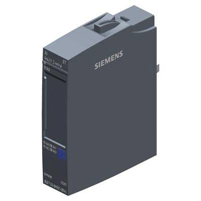Sivi Siemens modul označen kao 'AI 4xU/I 2-wire', s plavim i crnim elementima na prednjoj strani.