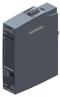 Elektronički Siemens modul s natpisom i tehničkim priključcima, vjerojatno za industrijske primjene.