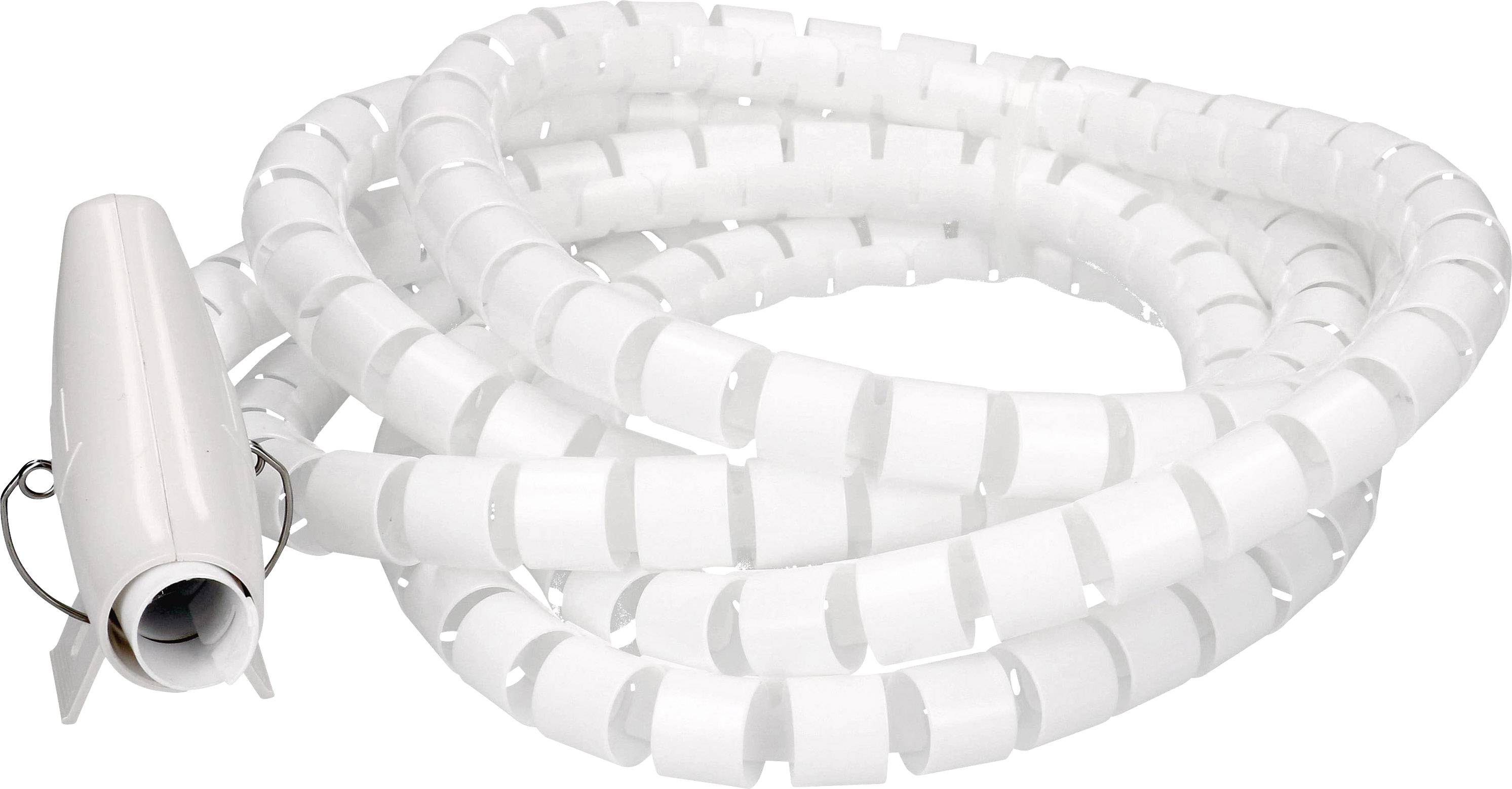 Cablehome 128533 spiralno crijevo bijela plastika 1 St.