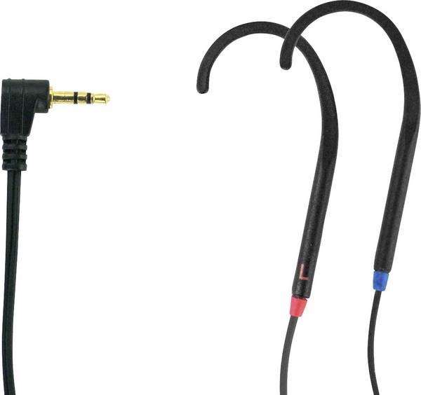Geemarc CLHOOK3  Ear Free Headset žičani stereo crna  kontrola glasnoće telefon