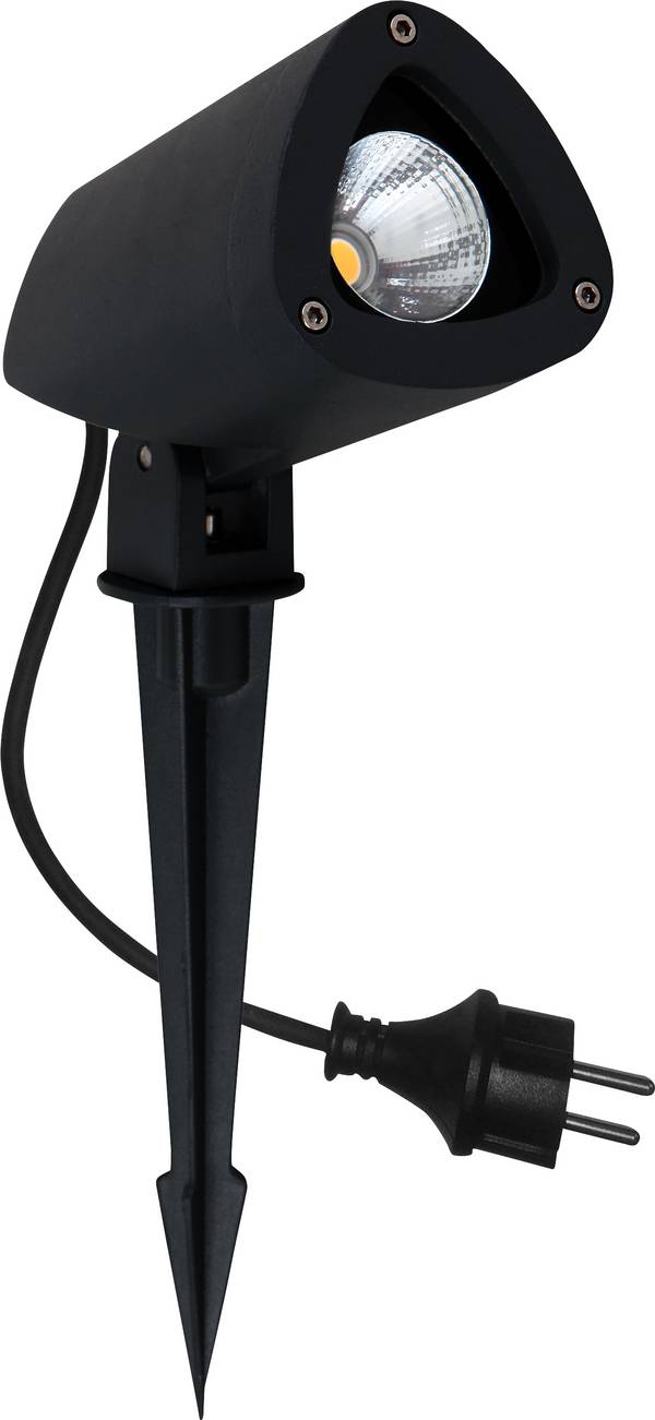 Megatron MT70800 Gartia S LED vrtni reflektor    LED LED fiksno ugrađena 3.8 W antracitna boja