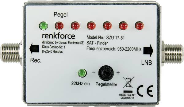 Renkforce RF-4470372 tražilo satelita