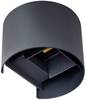 Kanlux Reka 28991 LED vanjsko zidno svjetlo LED LED fiksno ugrađena 7 W grafitno-siva