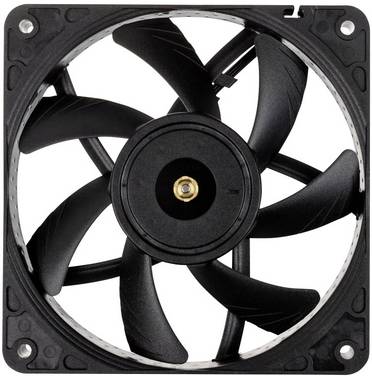 Noctua NF-A12x15 PWM chromax.black.swap ventilator za PC kućište crna (Š x V x D) 120 x 120 x 15 mm