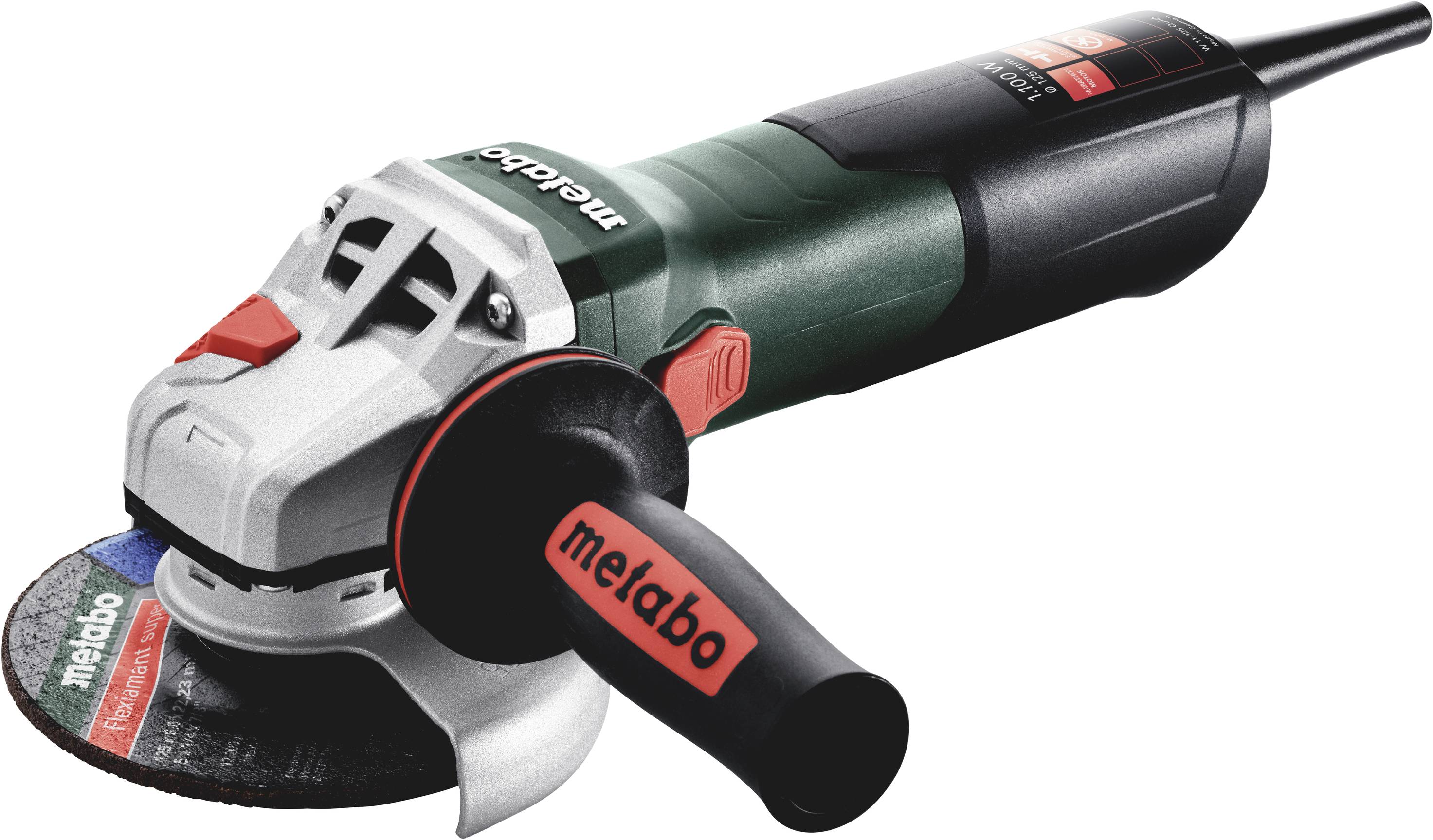 Metabo W 11-125 QUICK - Vinkelslip - 1100 W - 3,2 N-m - 125 mm