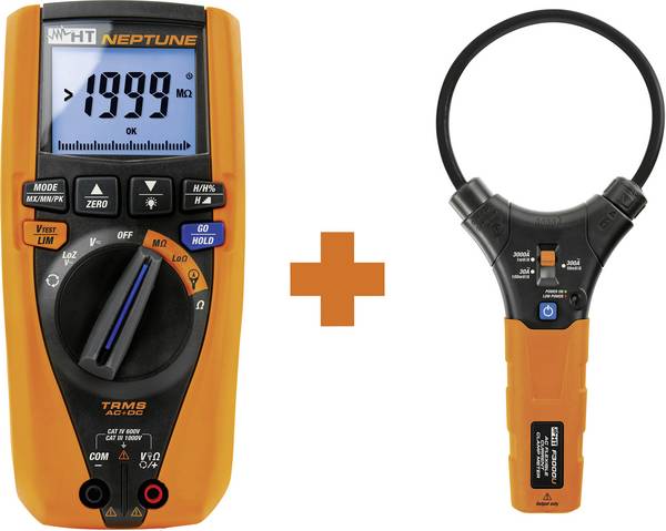 HT Instruments HT Neptune + F3000U set testera za instalacije  VDE standard 0413