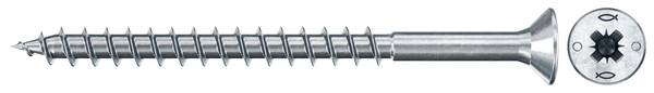 Fischer 670052 Power-Fast II vijak za iverice 3 mm 45 mm križni pozidriv    čelik galvansko pocinčani 100 St.