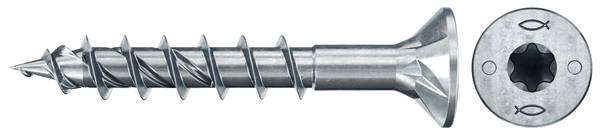 Fischer 670373 Power-Fast II vijak za iverice 5 mm 40 mm T-profil    čelik galvansko pocinčani 500 St.