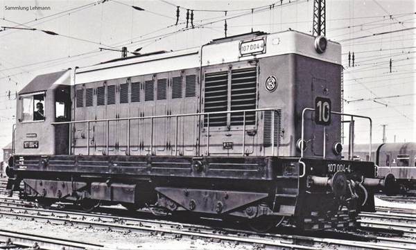 Piko H0 52420 H0 dizel lokomotiva BR 107 DR