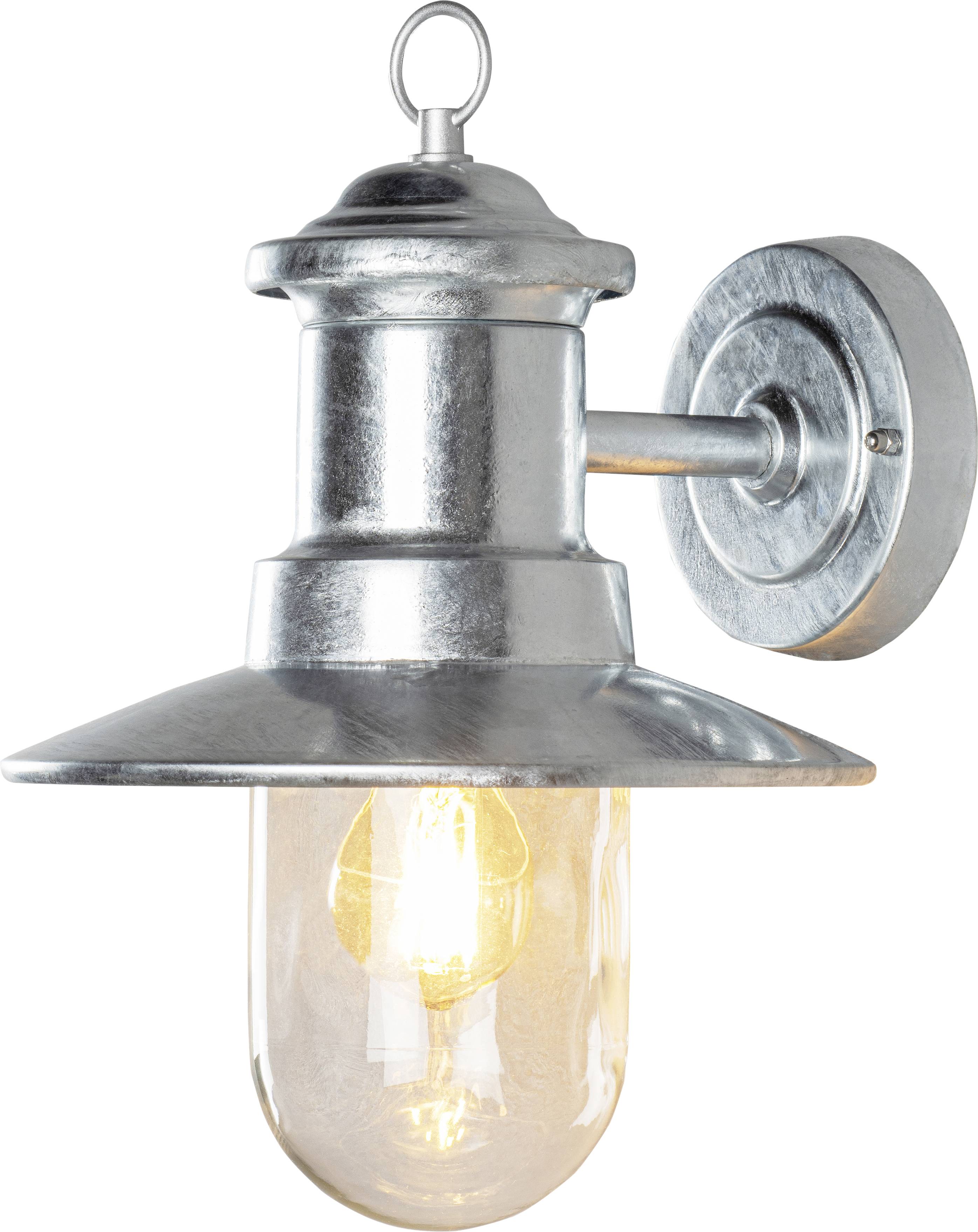 Konstsmide Napoli 7346-320 Buitenlamp (wand) E27 60 W Verzinkt