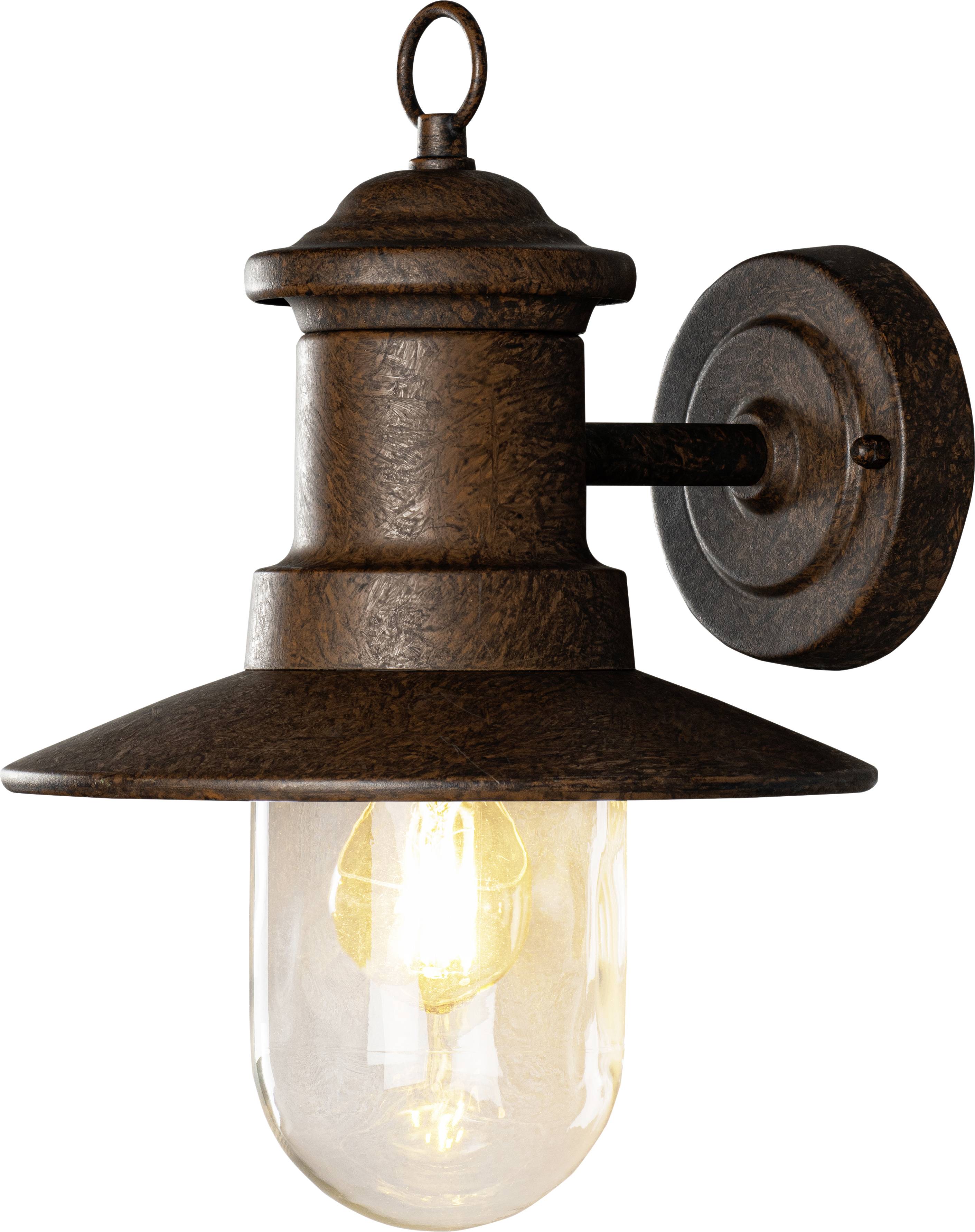 Konstsmide Napoli 7346-970 Buitenlamp (wand) E27 60 W Roest