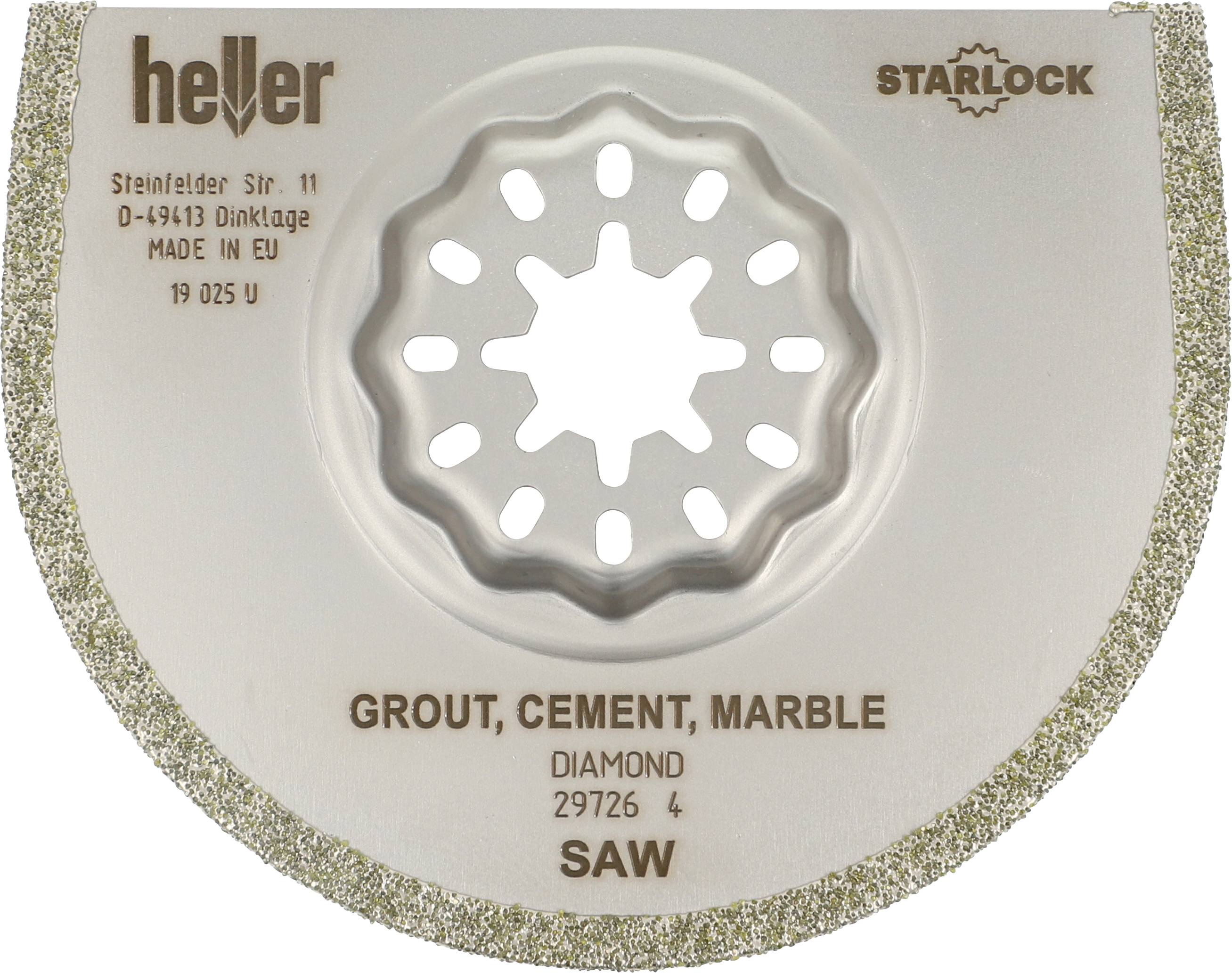 Heller 29726 4 29726 4 Invalzaagblad Diamant 1 stuks 75 mm 75 mm 1 stuk(s)