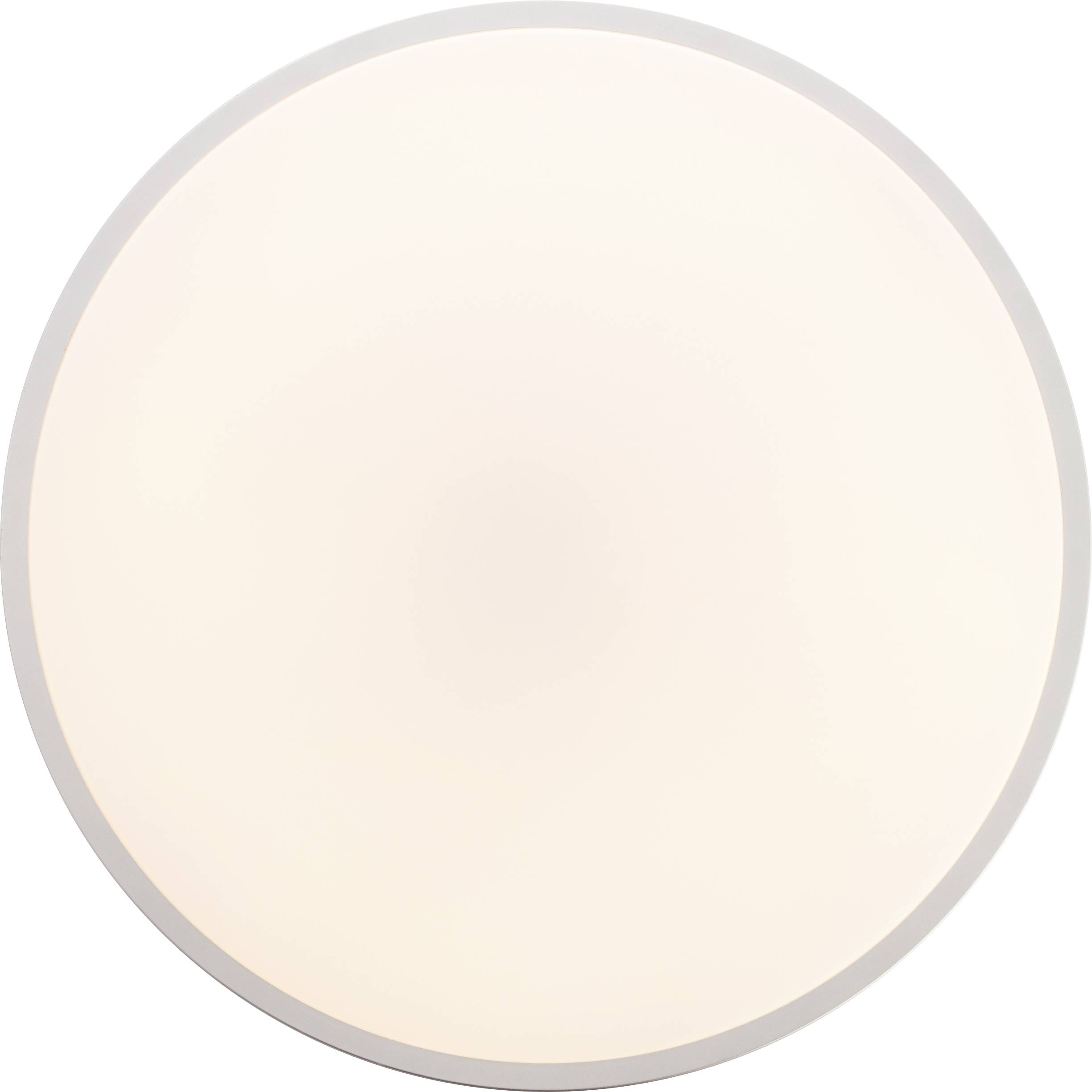 Okrugla, bijela LED stropna lampa s mekim, difuznim osvjetljenjem za ugodno osvjetljenje prostora.