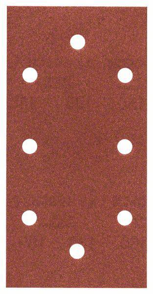 Bosch Accessories 2608608X97 2608608X97 Oscillerend schuurpapier Korrelgrootte (num) 40, 80, 120, 180 (Ø x l) 93 mm x 186 mm 10 stuk(s)