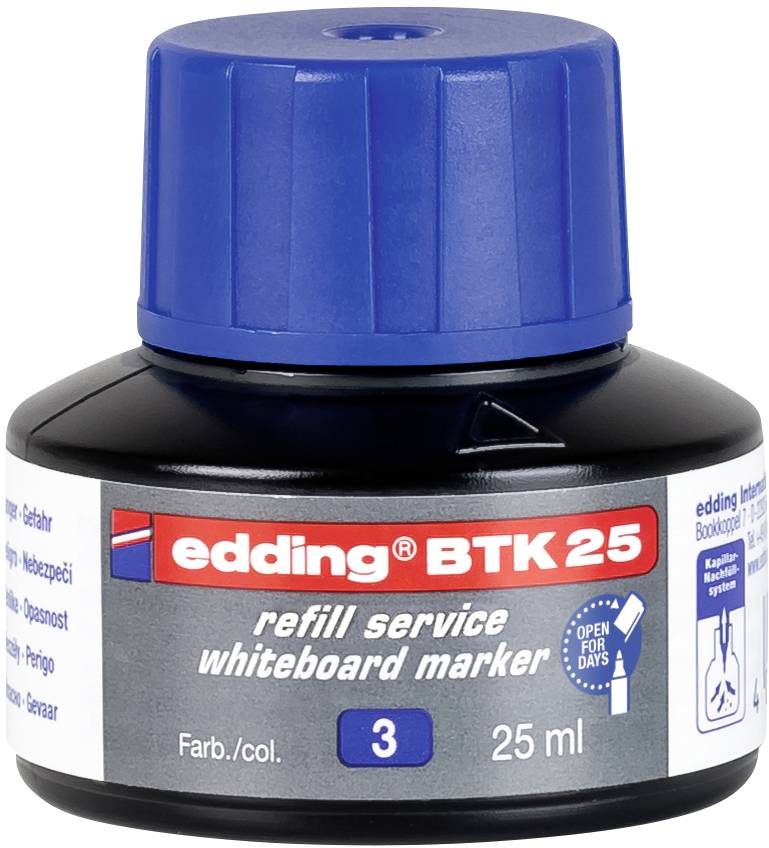 Edding tintni marker za ponovno punjenje BTK25 plava boja 25 St. 4-BTK25003-0