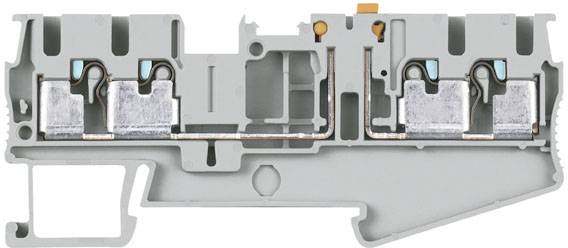 Siemens 8WH60046AF00 mjerna razdvojna stezaljka 5.2 mm utični priključak, stezaljka za utikač siva 50 St. Piece
