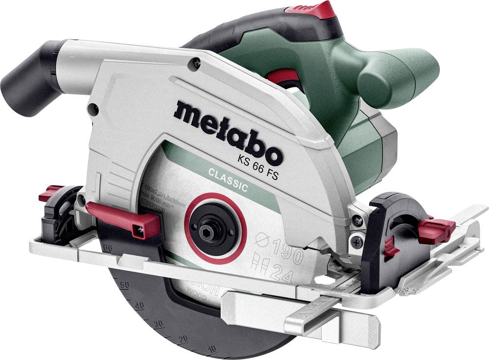 Metabo KS 66 FS Cirkels&aring;g 190 mm 1500 W