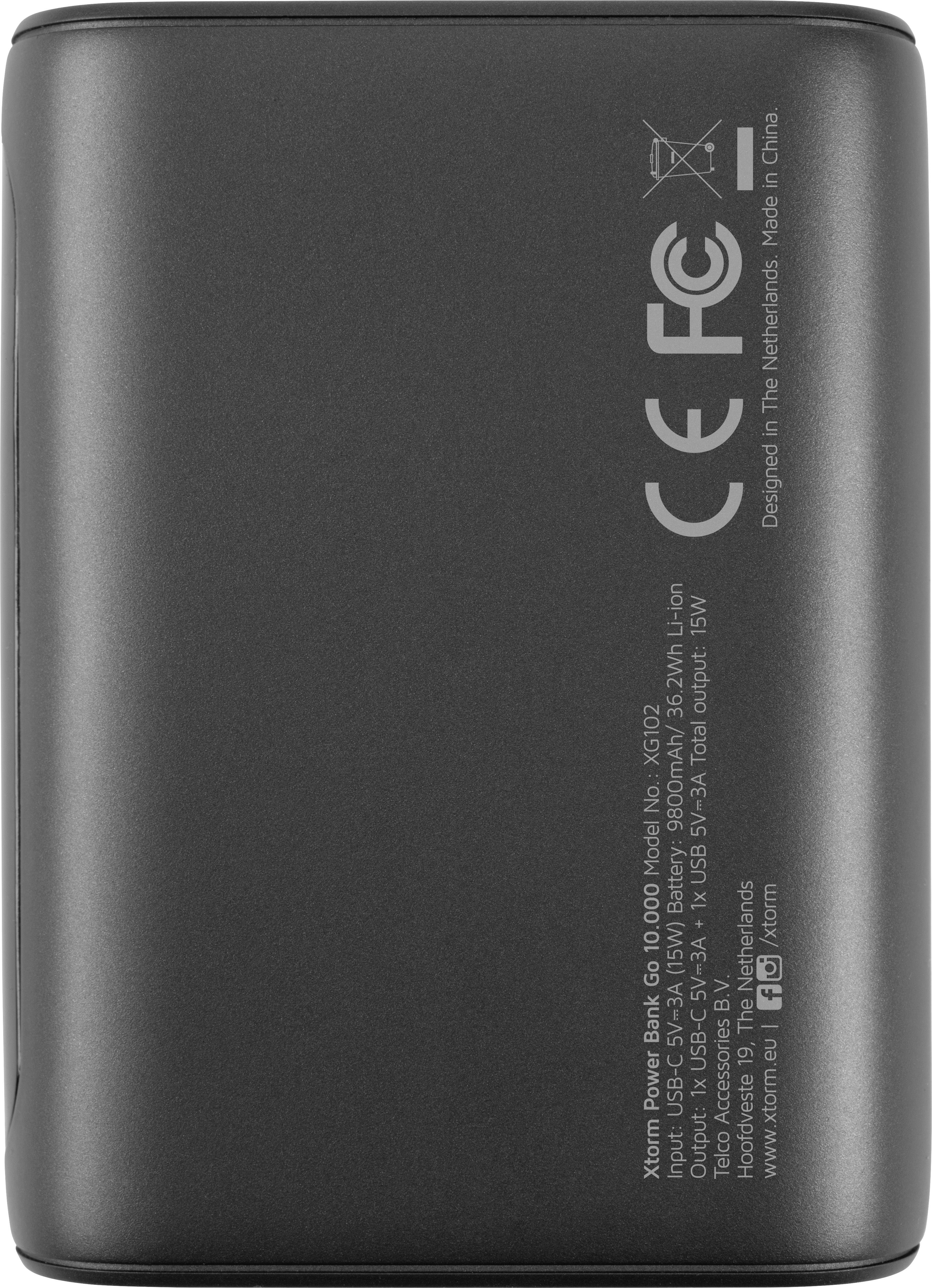 Xtorm by A-Solar Go10000 powerbank (rezervna baterija) 10000 mAh LiPo svemirsko-siva prikaz statusa-4