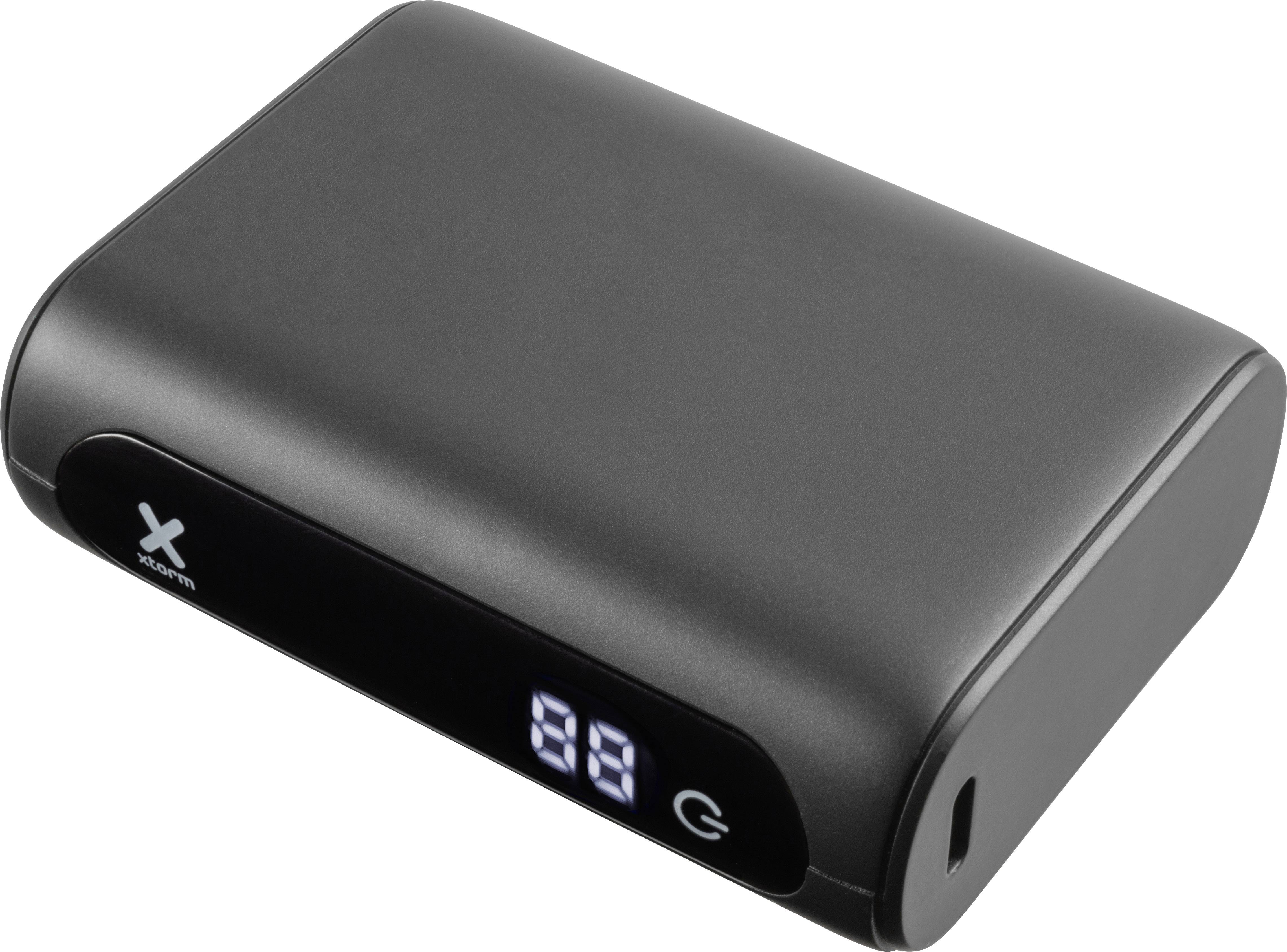 Xtorm by A-Solar Go10000 powerbank (rezervna baterija) 10000 mAh LiPo svemirsko-siva prikaz statusa-8