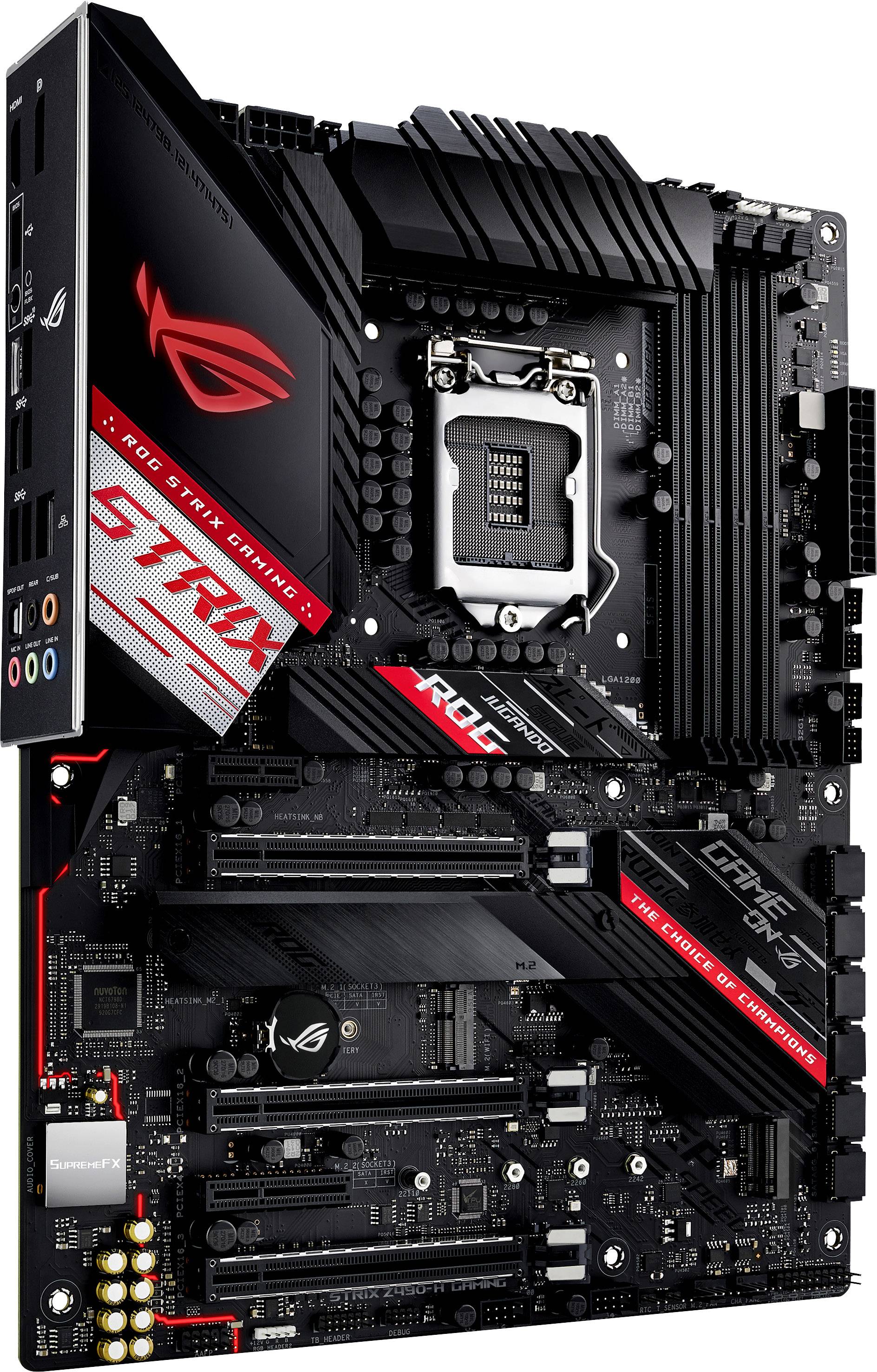Asus ROG STRIX Z490-H GAMING matična ploča Baza Intel® 1200 Faktor oblika (detalji) ATX Set čipova matične ploče Intel® -2