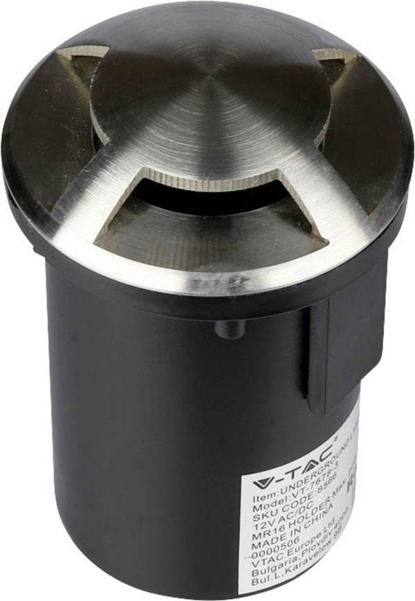 V-TAC VT-7678-3 8566 ugradbeni adapter     crna, srebrna