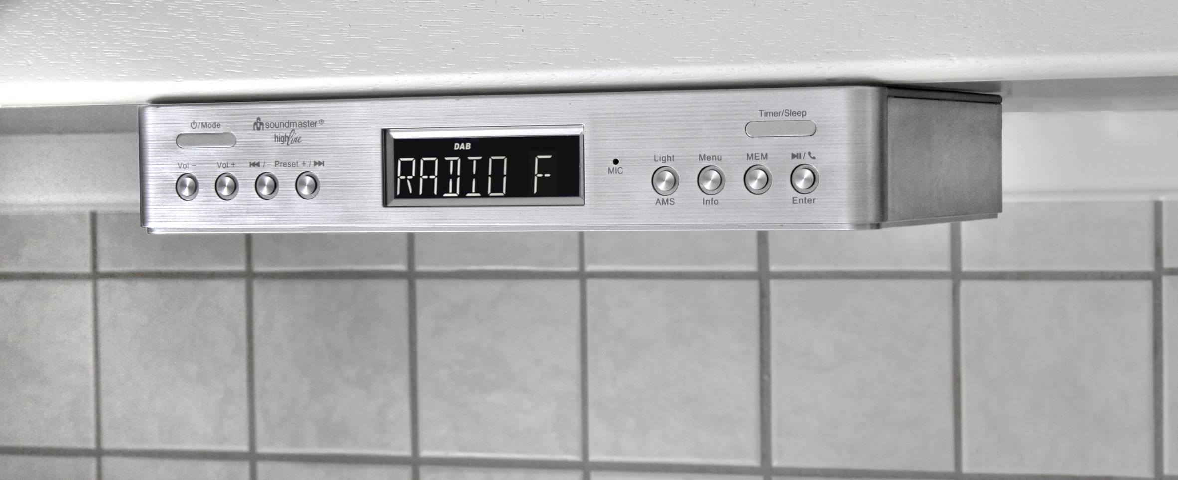 Radio de Cuisine Soundmaster UR2045SI Fonction Radio - vue 2