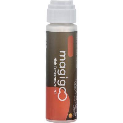 Mala bočica s brown-crvenom etiketom na kojoj piše 'magico High Temperature HT'.