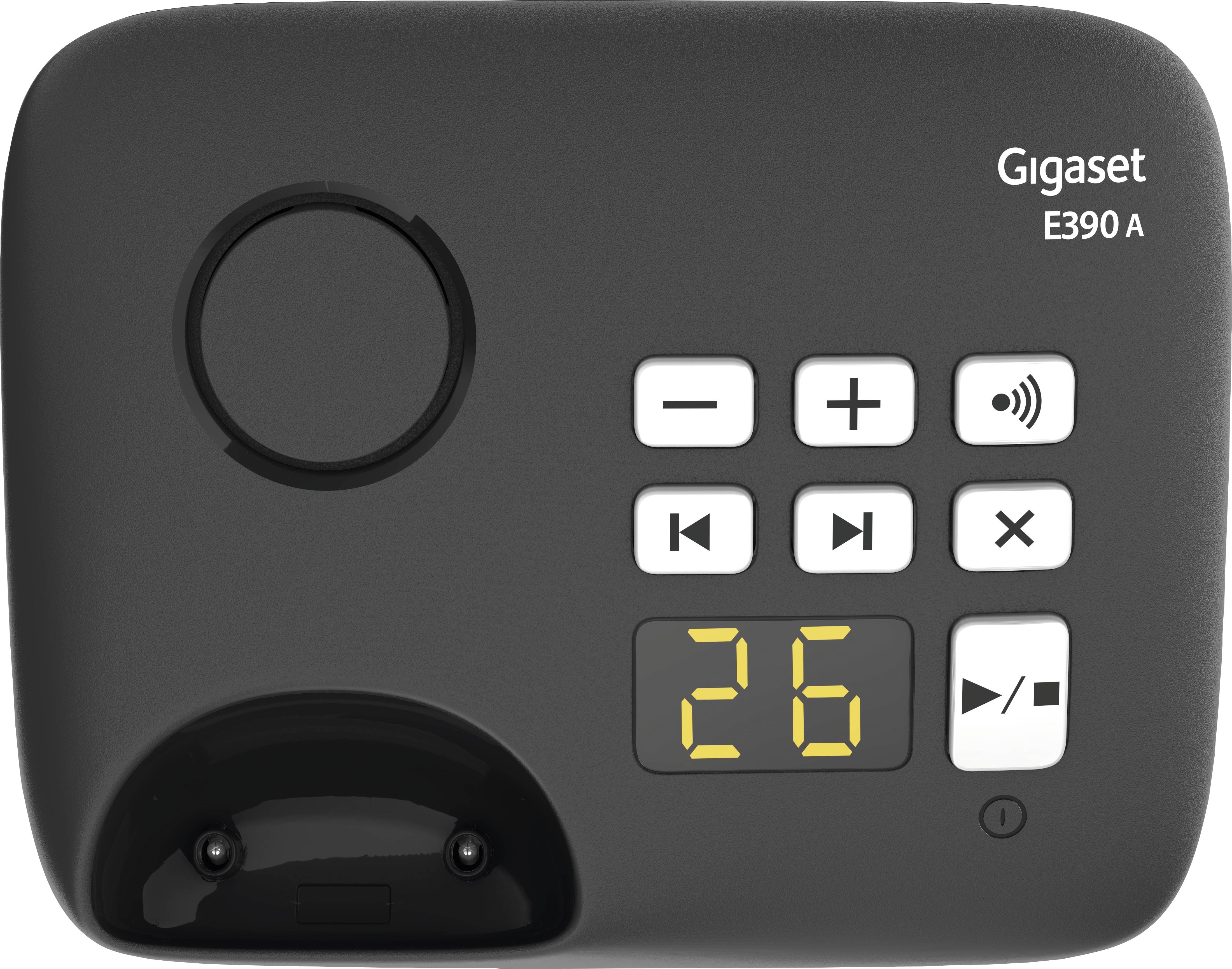 Gigaset E390 A DECT slušalica srebrno-crna-2