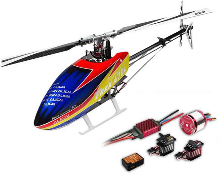 Align ALIGN Helikopter T-Rex 470LT Dominator Super Combo Bausatz RC helikopter komplet za sastavljanje