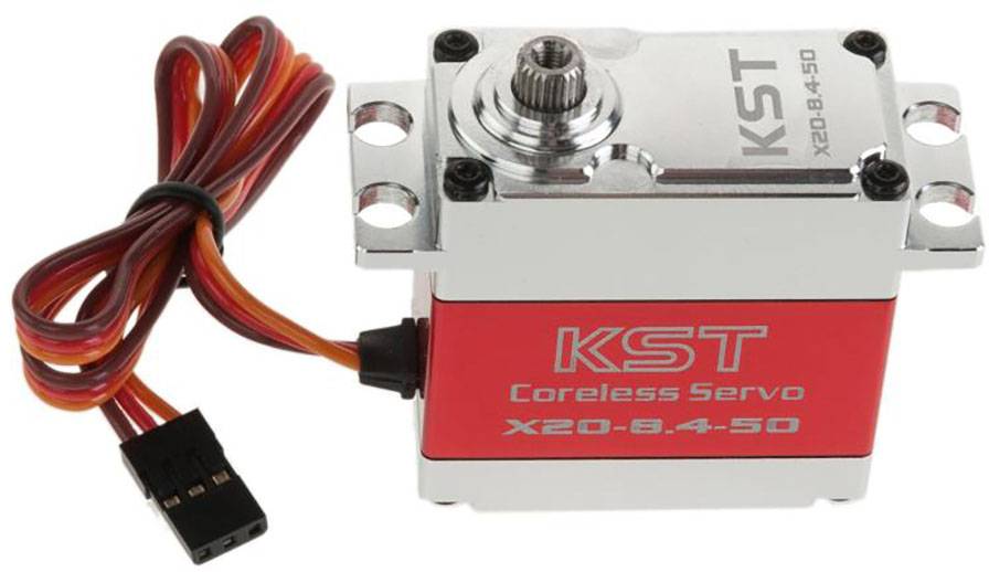 KST standardni servo Servo X20-8.4-50 Digital HV digitalni servo Materijal prigona: metal
