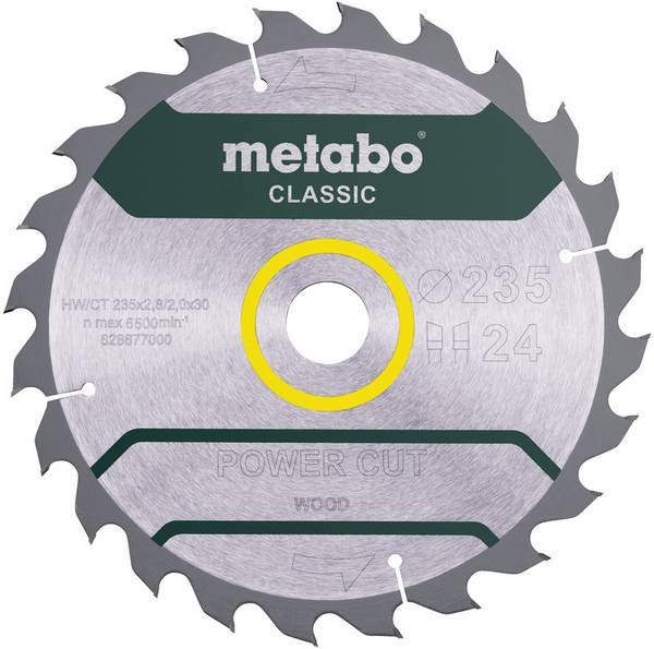 Metabo  628678000 list kružne pile 235 x 30 x 2 mm Broj zubaca (po inču): 24 1 St.