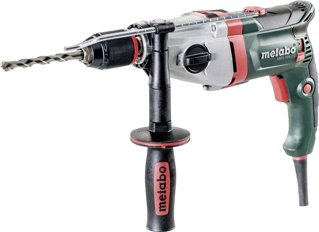 Metabo SBEV 1100-2 S 2-v&auml;xel-Slagborrmaskin 1100 W
