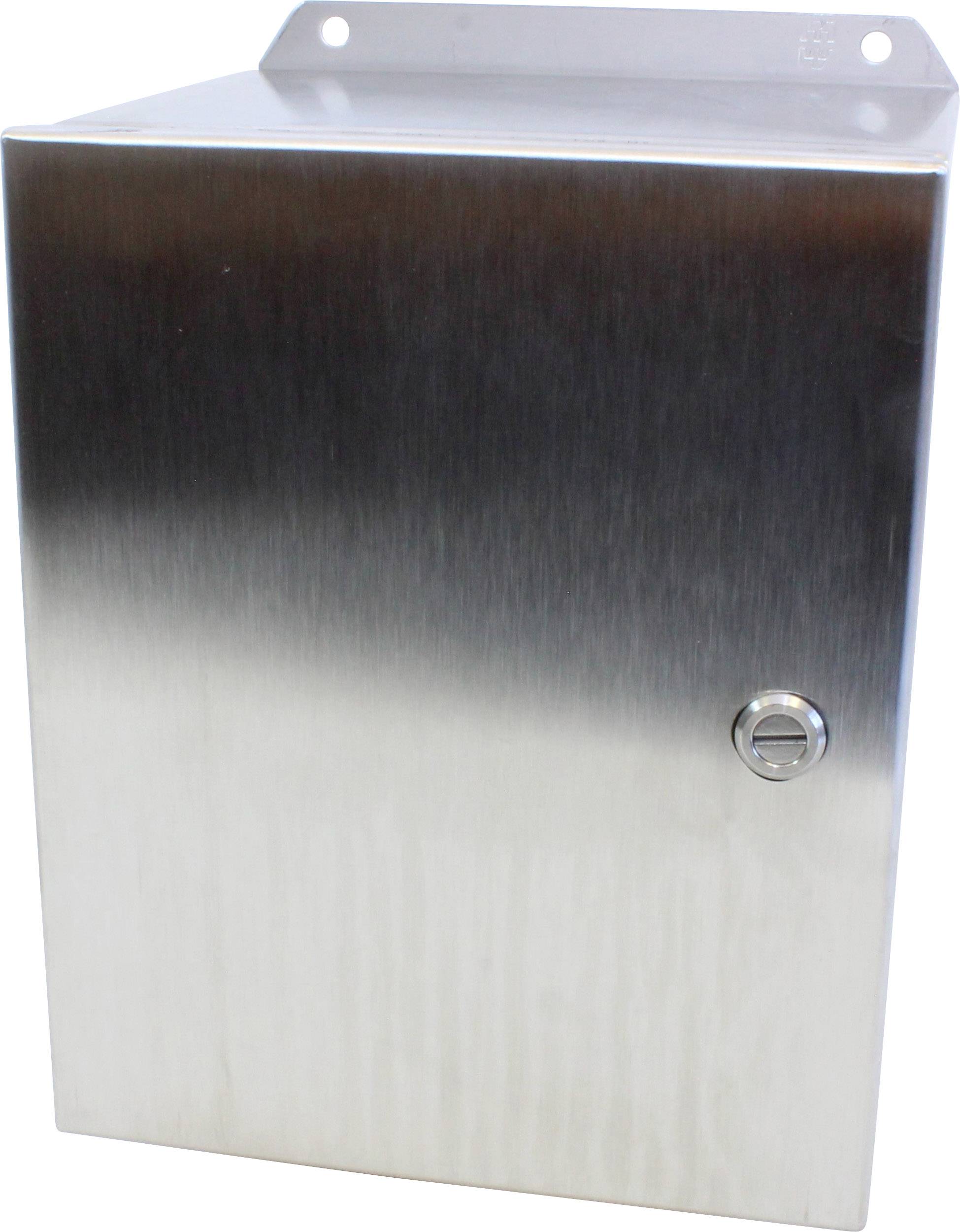 Hammond Electronics zidno kućište 254 x 203 x 152 nehrđajući čelik plemeniti čelik 1 St. Piece