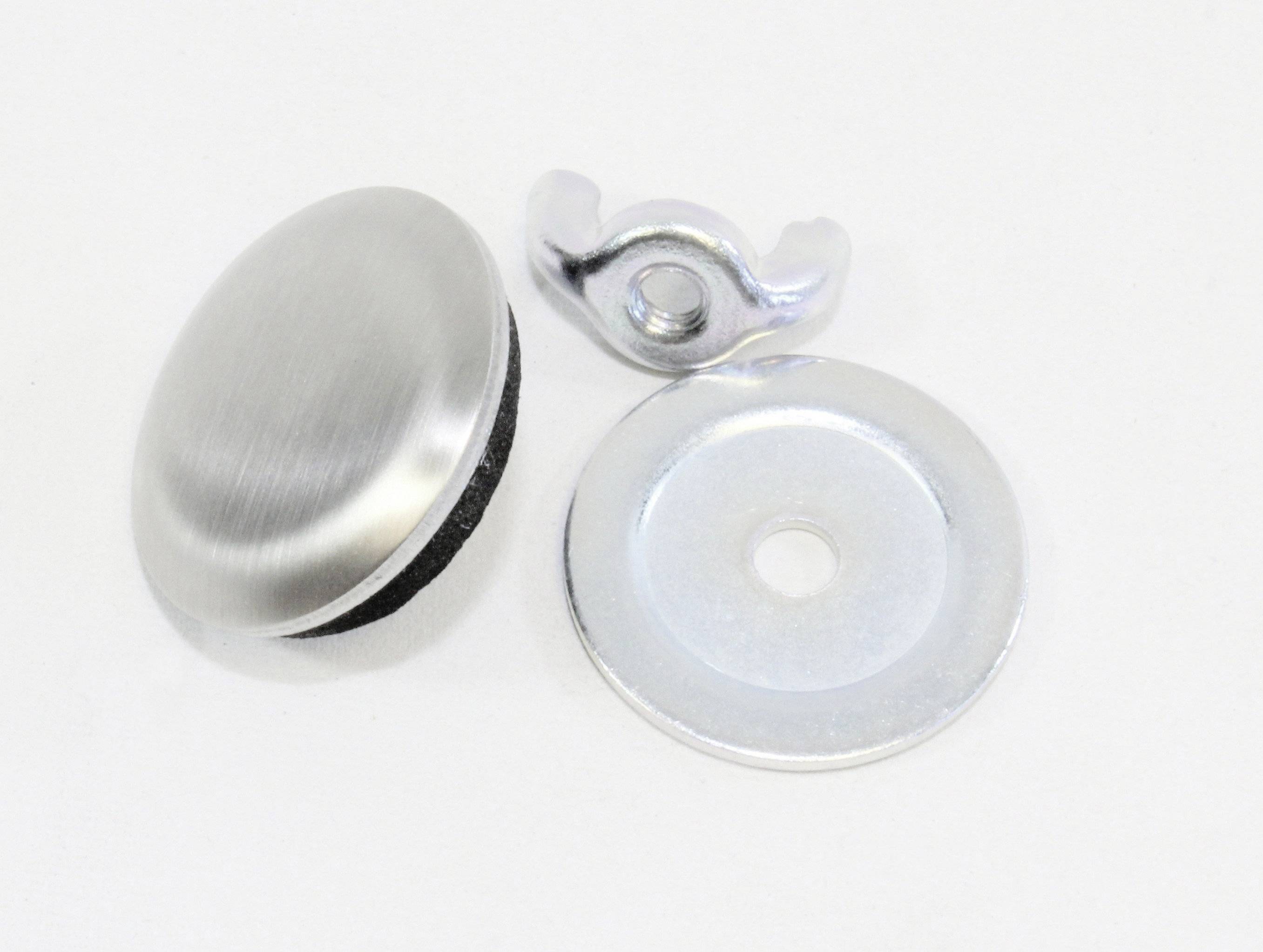 Hammond Electronics Gatenplug RVS RVS (Ø x h) 31 mm x 12 mm 1 stuk(s)