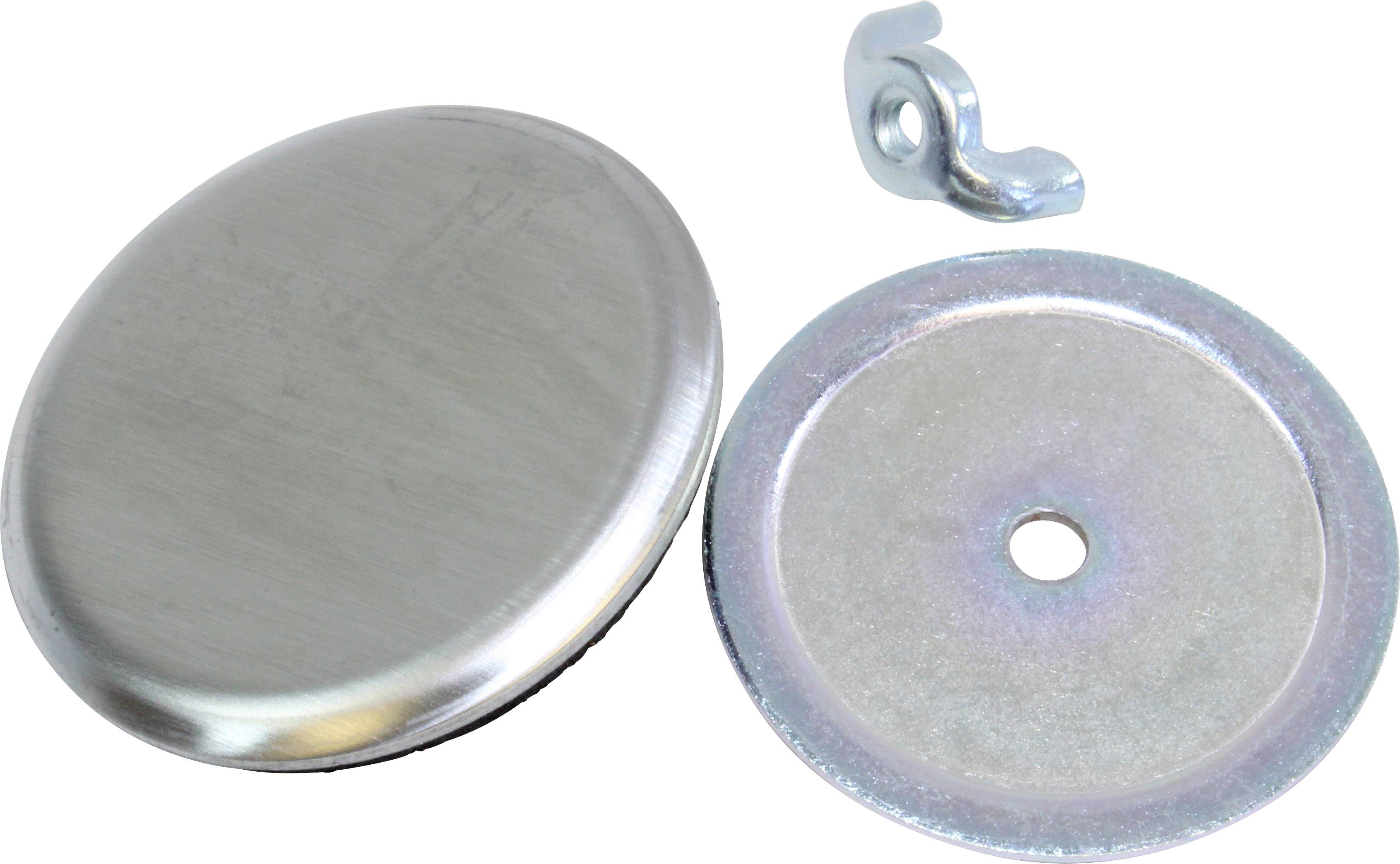 Hammond Electronics Gatenplug RVS RVS (Ø x h) 56 mm x 20 mm 1 stuk(s)