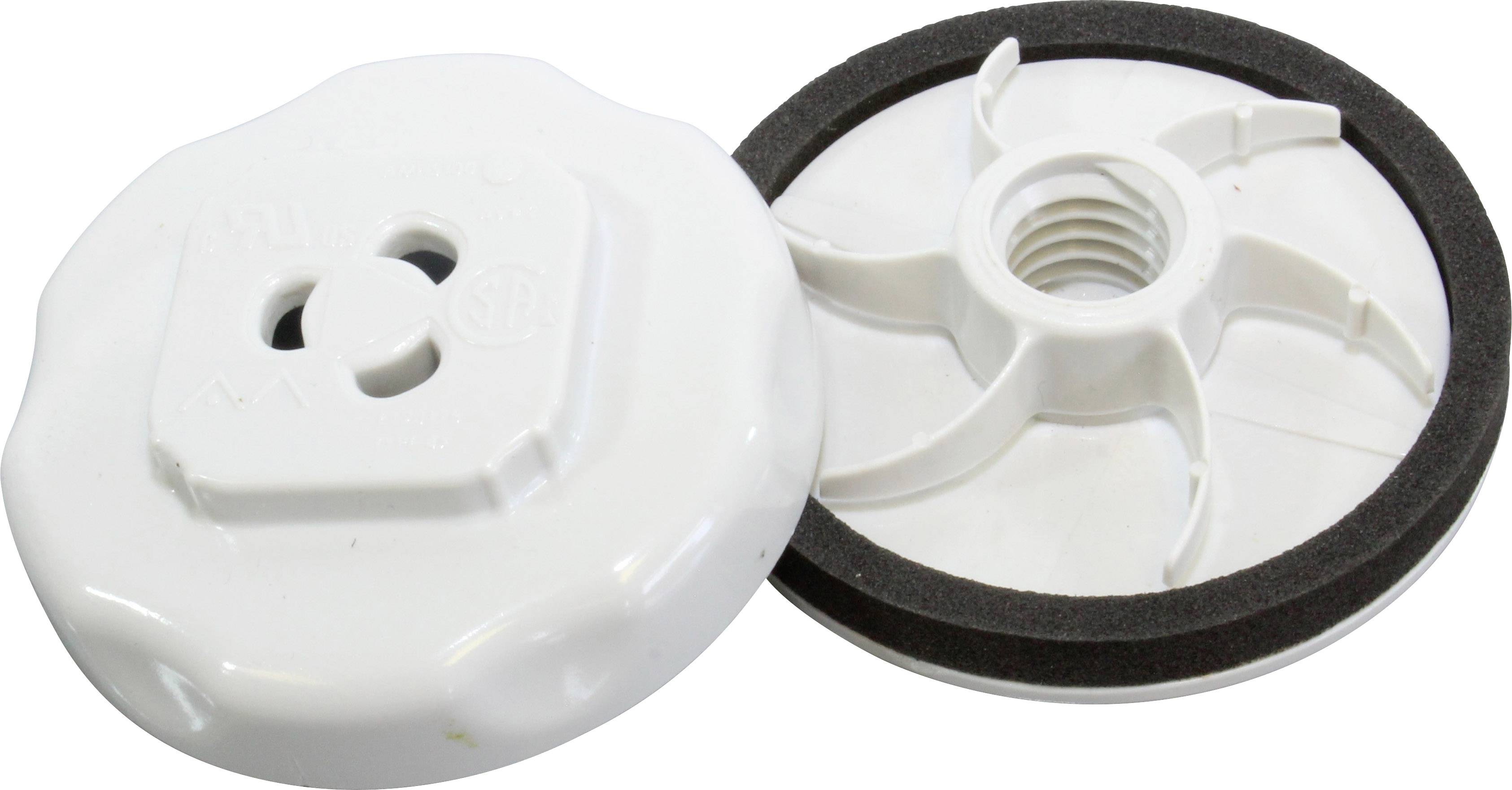 Hammond Electronics Gatenplug Polycarbonaat Lichtgrijs (Ø x h) 49 mm x 18 mm 1 stuk(s)